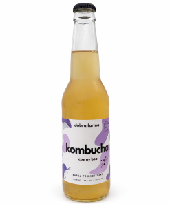 Kombucha Czarny Bez – kwiatowa świeżość natury