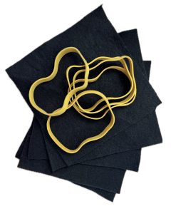 Zestaw pokrywek i gumek do robienia kombuchy – 5 sztuk